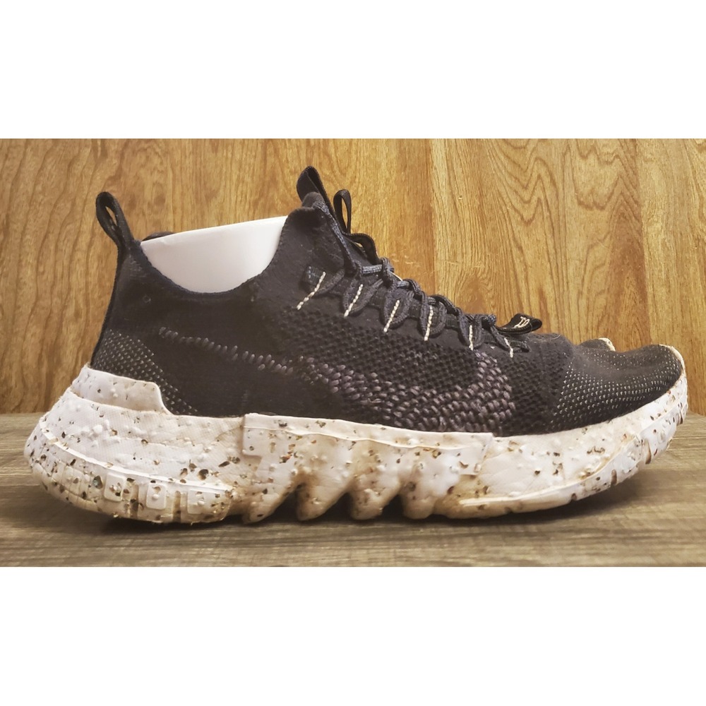 Nike Space Hippie 01 Running Sneakers Mens Size 9 Black